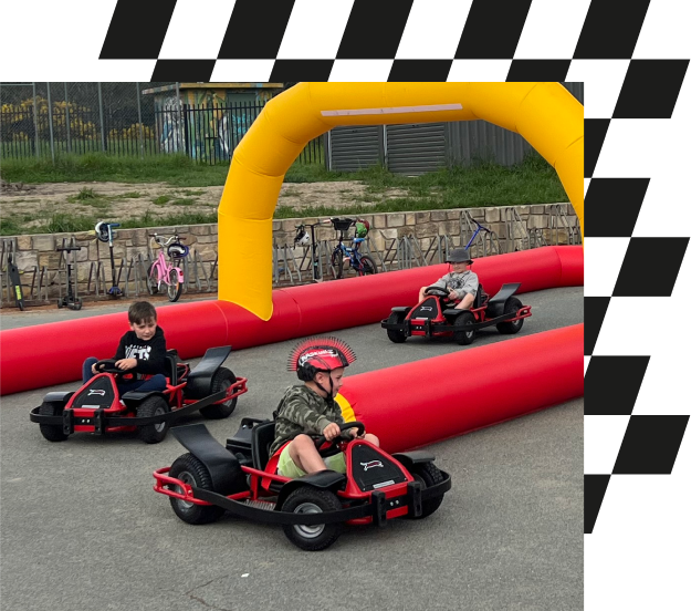 go kart party hire event party corporate function school hire package 3