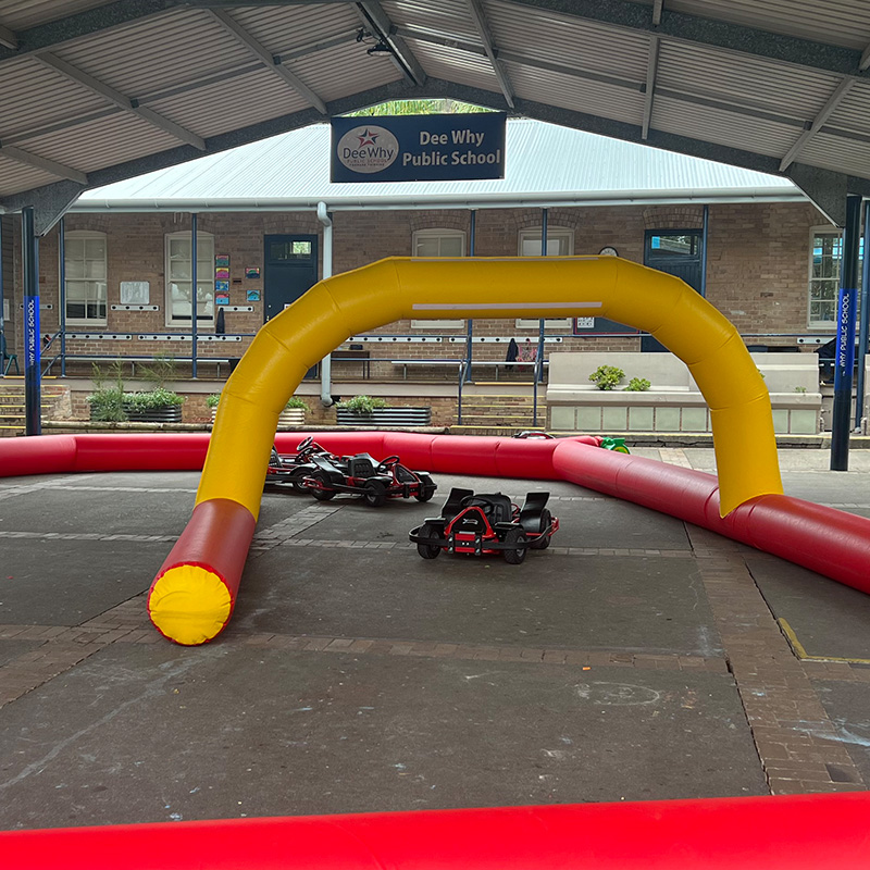 go kart school event party corporate hire kids go karts hire sydney